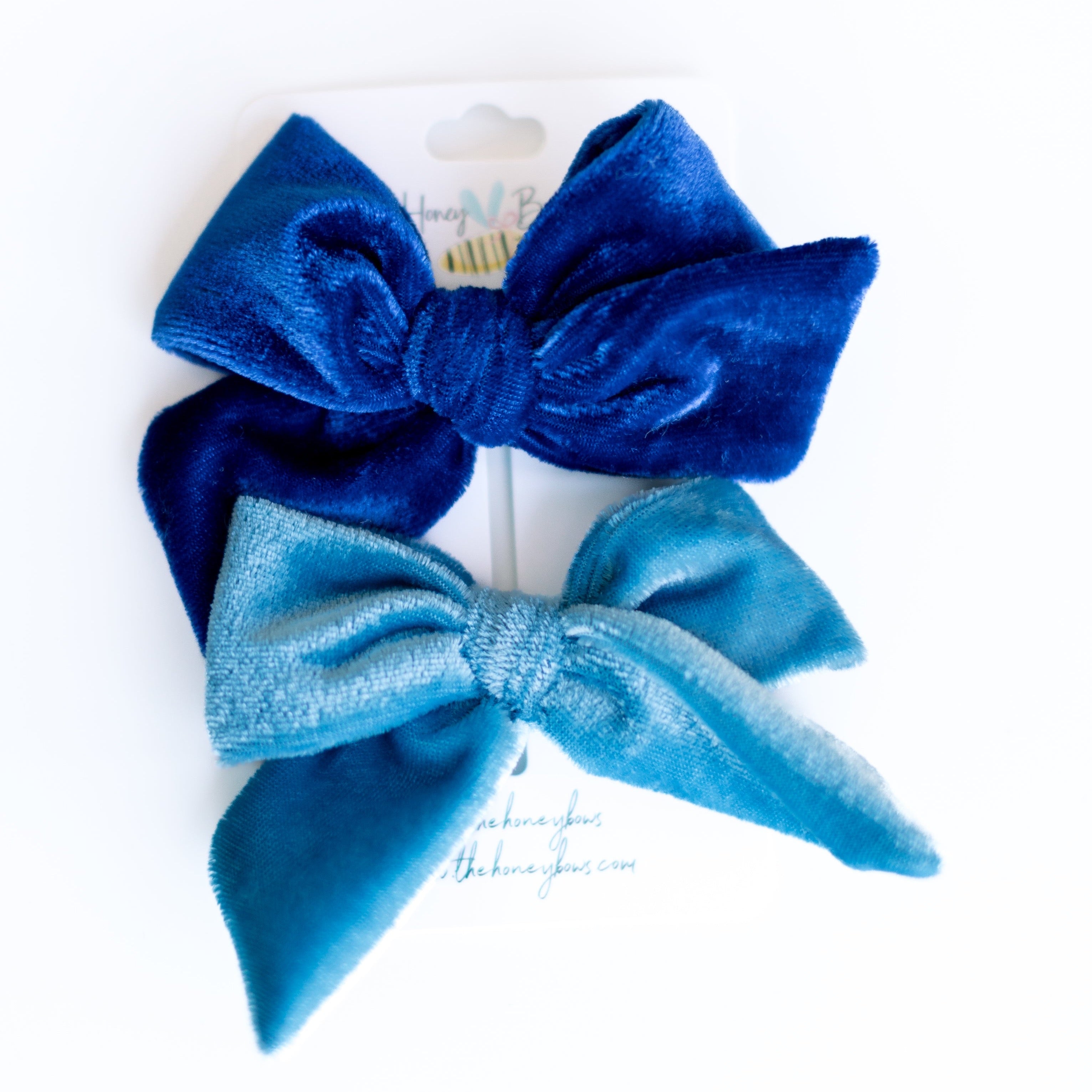 Small Velvet Bows