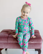 Floral Two Piece Bamboo PJ