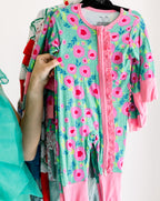 Floral Zippy Bamboo PJ