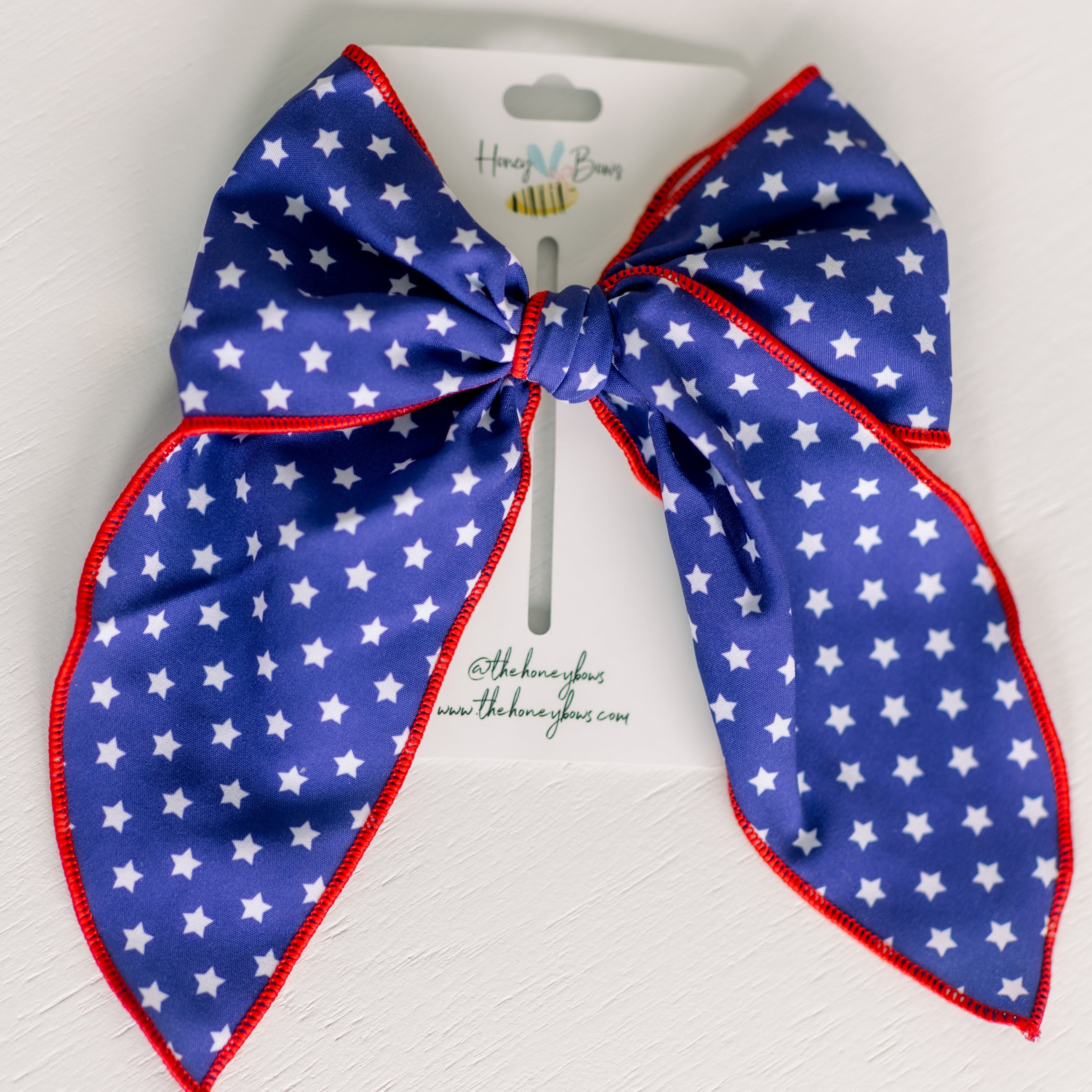 4th of July Stars Bow