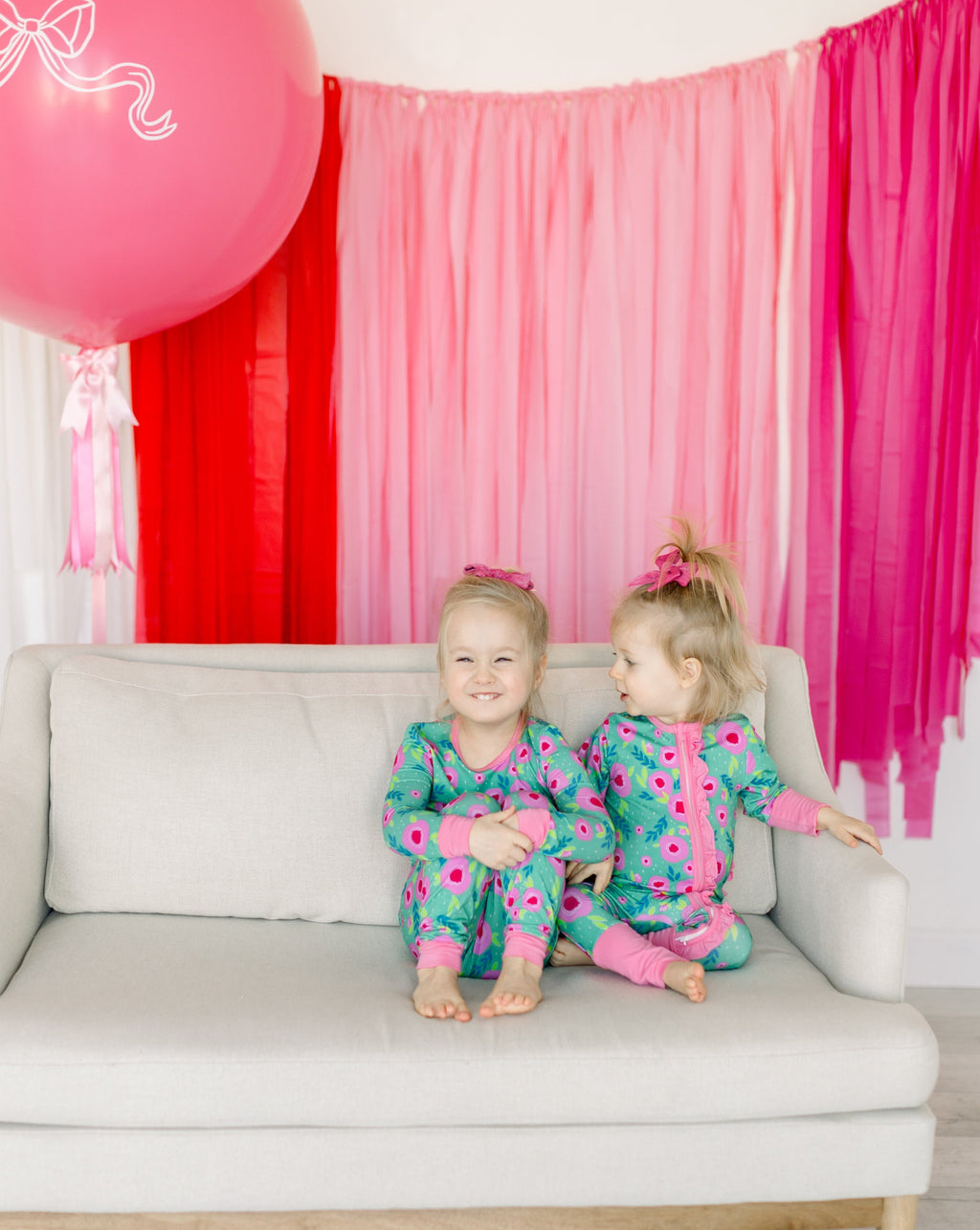 Floral Zippy Bamboo PJ