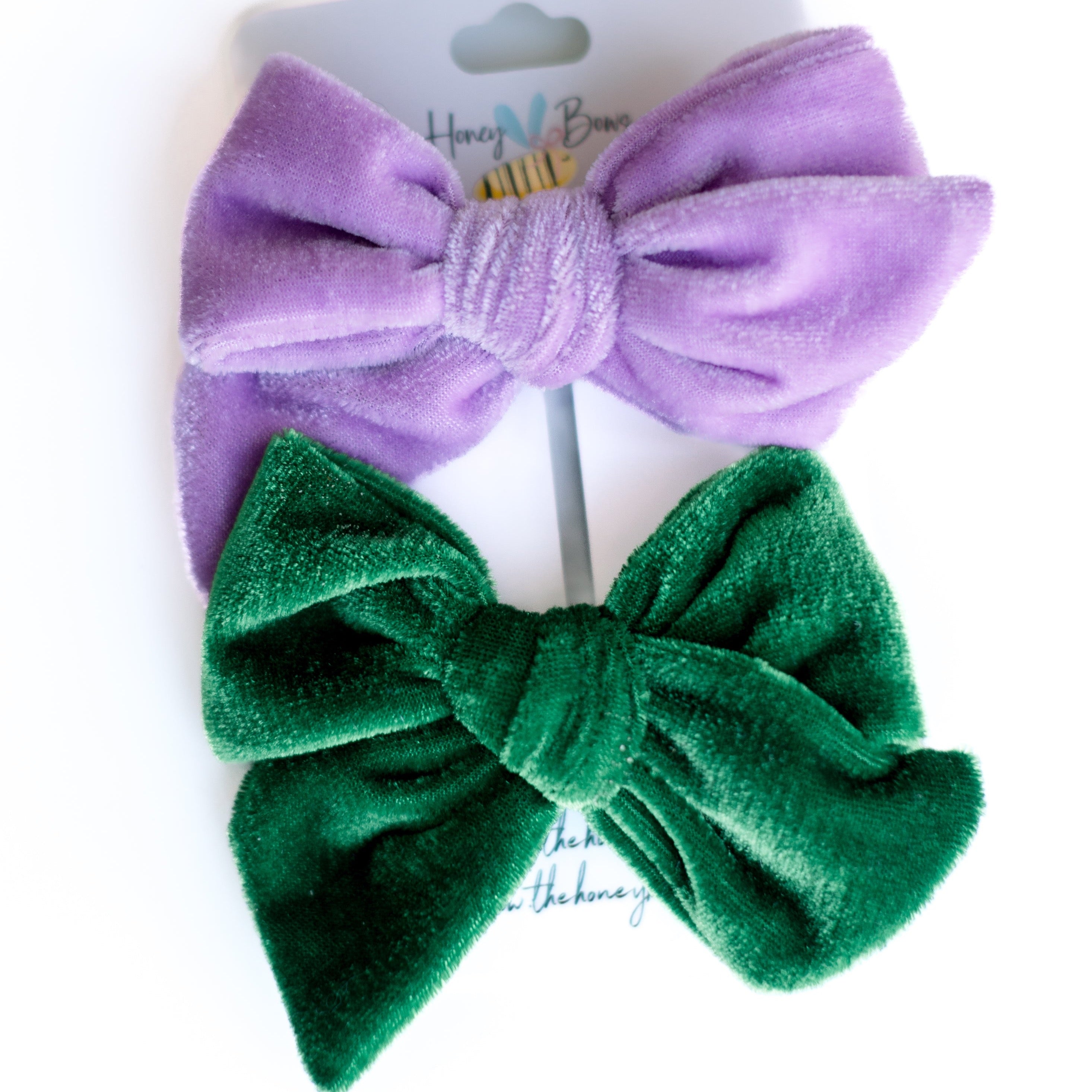Small Velvet Bows