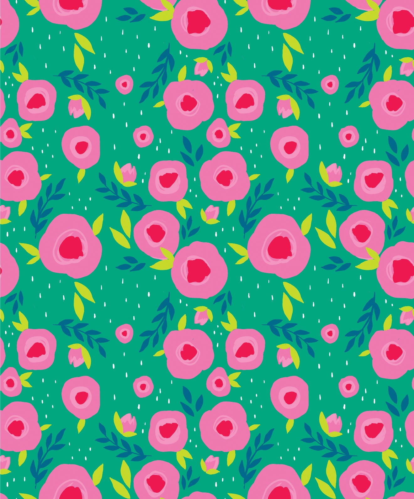 Floral Zippy Bamboo PJ