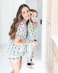 Vintage Bow Toddler Two Piece Bamboo PJ