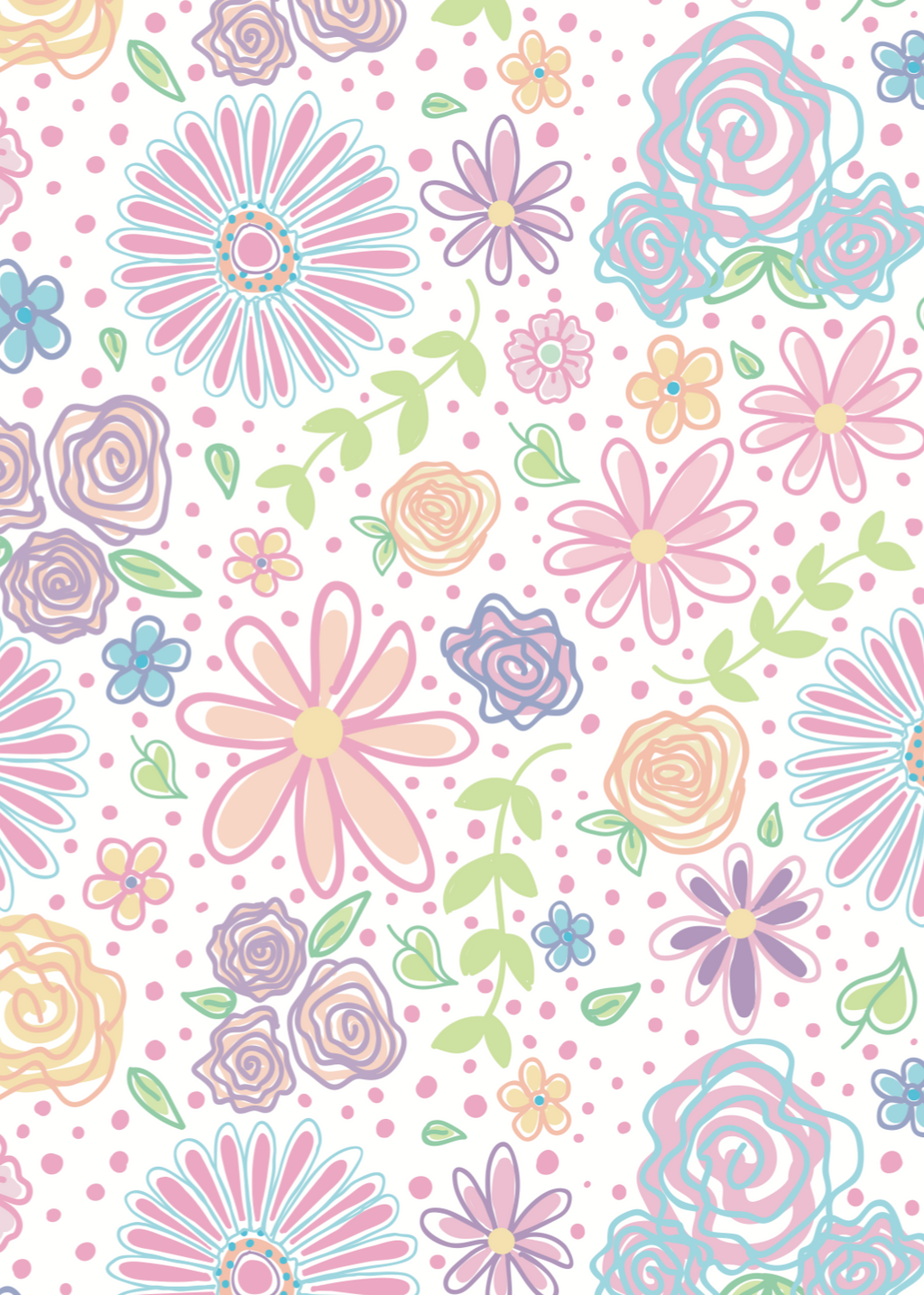 Dreamy Blooms By Debbie Vinyard Two Piece