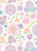 Dreamy Blooms By Debbie Vinyard Two Piece