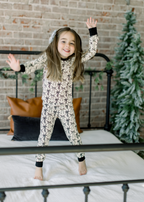 Vintage Bow Toddler Two Piece Bamboo PJ